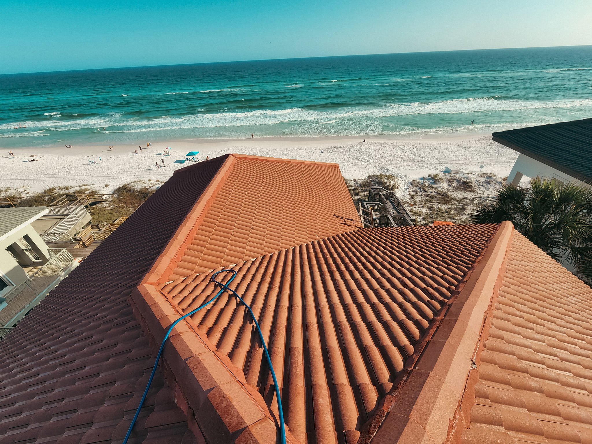 Roof Soft Washing - After